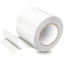 1 pezzo di nastro adesivo per riparazione telone, tessuto in polietilene, cer...