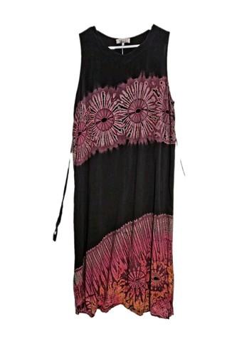 Abito estivo nero - , batik