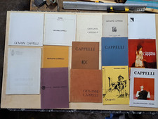 LOTTO 14 CATALOGHI MOSTRE DI GIOVANNI CAPPELLI