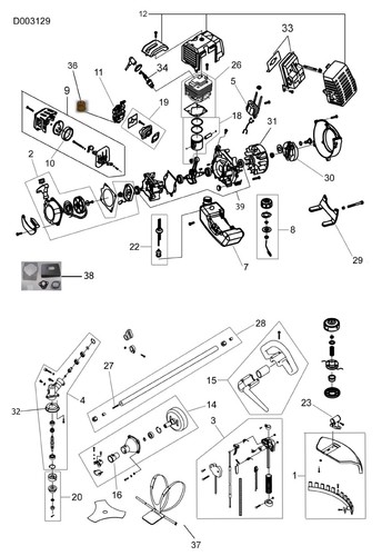 Ricambi decespugliatore valex - ricambi,