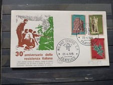 1975  FDC ITALIA REPUBBLICA TRENTENNALE DELLA RESISTENZA (P3068)