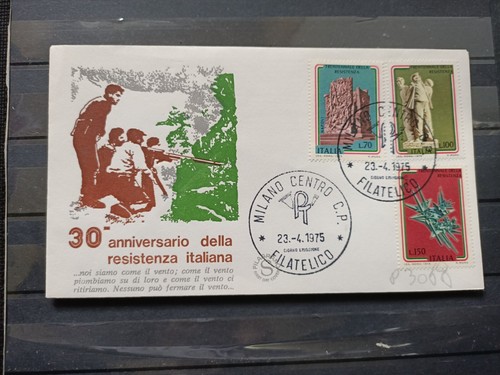 1975 fdc italia repubblica - ,