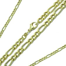 Bracciale Figaro 333 8K Oro