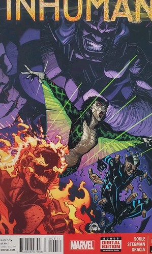 Inhuman marvel soule - inhuman, #6