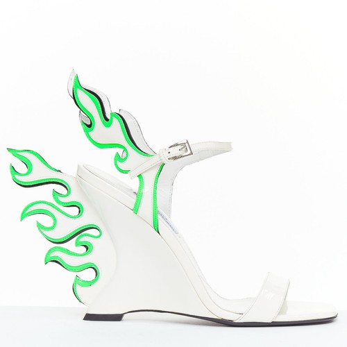 Raro sandalo tacco fuoco prada - sandalo,