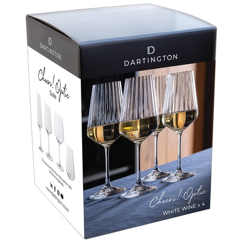 Dartington cheers optic white - dartington,