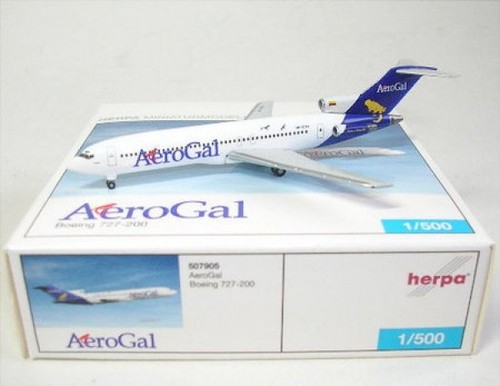 Boeing 727 200 aerogal reg - boeing,