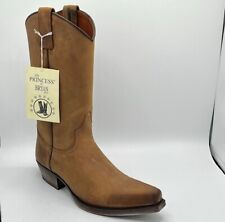 Stivali in pelle western boots Princess by Bryan PBB2966BRN - UNISEX