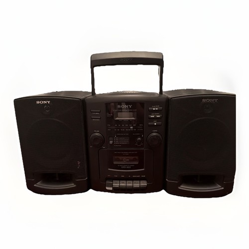 Cassetta boombox stereo - cd,