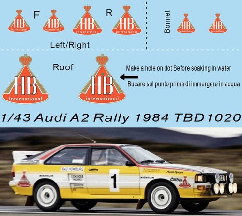 Decals for audi - decals, quattro