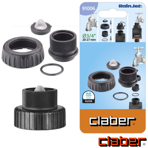 Claber ghiera con - ghiera, filtro