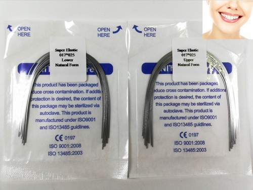 Arco ortodontico dentale fili