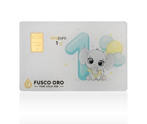 Fusco oro lingotto grammo - lingotto,