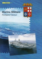 ITALIA 2006 FOLDER MARINA MILITARE. PORTAEREI CAVOUR