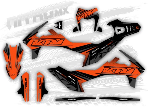 Kit grafica nitromx per ktm - grafica,