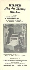 Brochure vintage Hilger