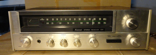 Sansui 331 amplificatore - sansui,