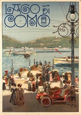 AFFICHE POSTER Lac De Come