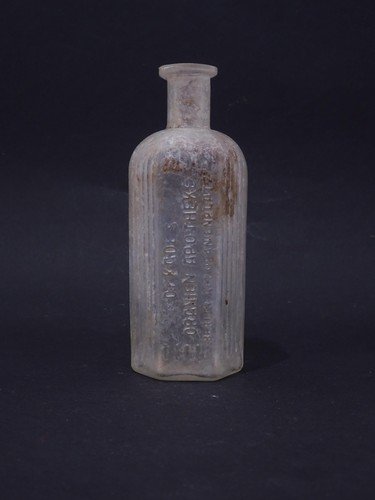 Antico farmacista vetro - antico,