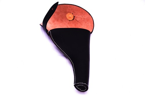 Fondina pelle nera webley - pelle,