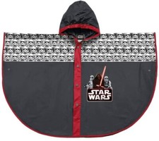 Mantella Poncho Pioggia Bambino Star Wars Stormtrooper Originale PVC 