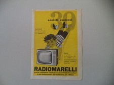 advertising Pubblicità 1960 TELEVISORE RADIOMARELLI
