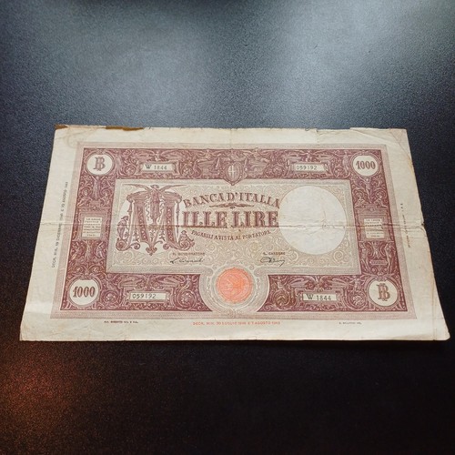 Banconota 1000 lire grande - lire,