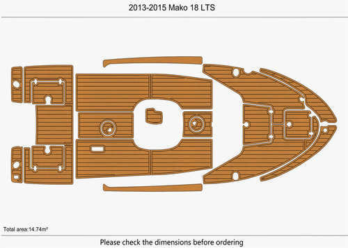 2013 2015 mako lts boat - mako, 18