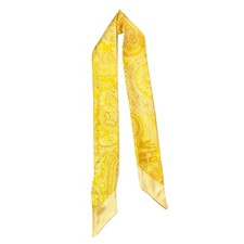 Sciarpa paisleyina seta gialla