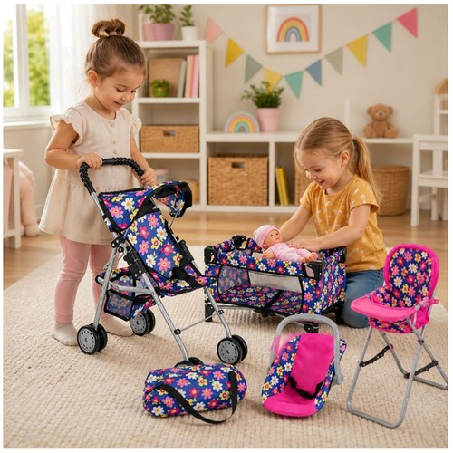 Set gioco bambola bambino - , con