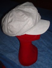 Cappellino basco donna colore bianco/beige