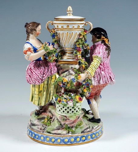 Meissen gruppo giardinieri - gruppo,
