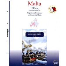 1 busta Masterphil coincard Malta 2023 Napoleone Bonaparte