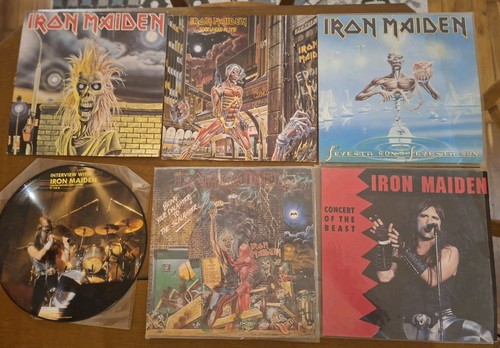 Iron maiden vinyl collection - maiden,