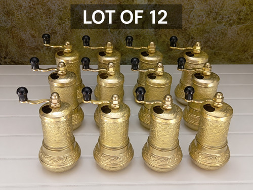 Lotto antichi macina - di, 12