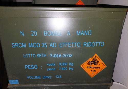 Cassetta munizioni esercito - cassetta,