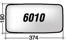 Vetro SPECCHIO RETROVISORE SINISTRO SX VOLVO FL6