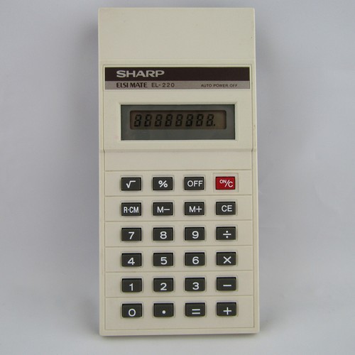 Sharp elsi mate 220 - sharp, elsi-mate