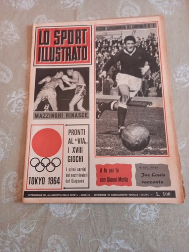 Rivista sport illustato - rivista, lo