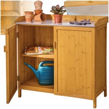 Armadietto con Piano da Lavoro