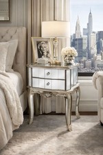 Comodino a specchio comodino