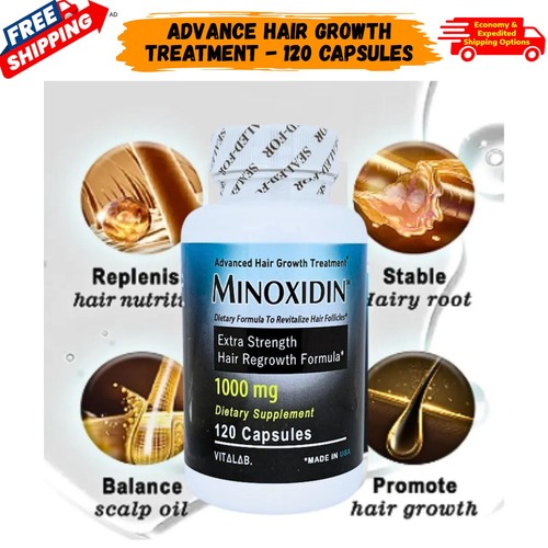 120 cap minoxidina 1000mg - 120,