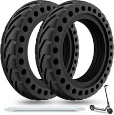 2 Pezzi Pneumatico Solido per