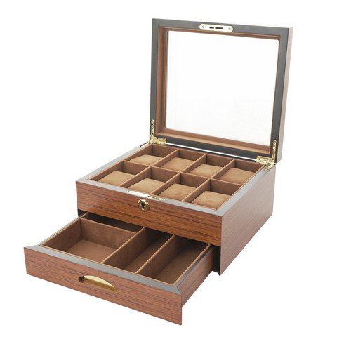 Scatola orologi legno doppio - scatola,