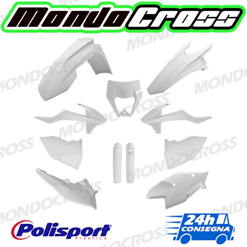 Kit plastiche polisport - kit, bianco