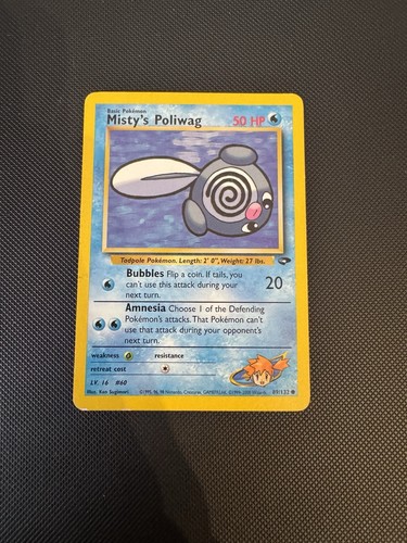 Pokemon misty poliwag gym - misty's,