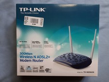 ROUTER MODEM TP-LINK 300Mbps Wireless N ADSL2+ Model:TD-W8960N VER. 4.0