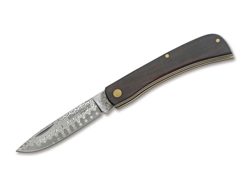 Coltello tascabile damascato