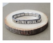 Bracciale con nome lettera