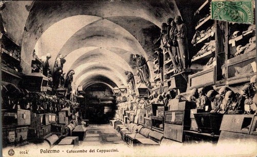 Palermo catacombe dei - catacombe,